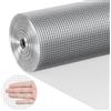 VEVOR Panno per Ferramenta, 915 mm x 30,48 m Calibro 23 Rotolo di Rete Metallica Zincata a Caldo, Recinzione in Filo Metallico per Polli, Rete Metallica per Gabbie per Giardino, Piccoli Roditori
