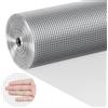 VEVOR Panno per Ferramenta 1220 mm x 30,48 m Calibro 23 Rotolo di Rete Metallica Zincata a Caldo, Recinzione Filo Metallico per Polli, Rete Metallica per Gabbie per Conigli, Giardino, Piccoli roditori