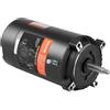 VEVOR Motore per Pompa per Piscina 0,75 HP 56J, 115 V (8 A)/230 V (4 A) 3450 Giri/min, Condensatore 80 µF/250 V, Motore Sostitutivo a Flangia Rotonda Rotante in Senso Antiorario per Piscine