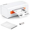 VEVOR Stampante Termica per Etichette 4X6 Codice a Barre Risoluzione 203 DPI, Stampante per Etichette Velocità da 150 mm/s Compatibile a Sistema Windows/MAC OS/Linux/Chromebook, Etichettatrice Termica