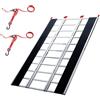 VEVOR Rampe in Alluminio Pieghevoli 216x137,5 cm, Rampa di Carico Capacità 680,4kg, Rampa di Accesso per Moto, Fuoristrada, Rimorchio, ATV, UTV, Trattore, 3 Pezzi, Rampa 3 Pezzi per Trasporto