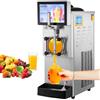 VEVOR Macchina per Granita Sorbetto Bevande Ghiacciate 8L, Distributore da 1200W per Granita Sorbetto Succhi Freschi in Acciaio Inox 304, Macchina per Granita Crema Caffè Sorbetto Serbatoio Singolo