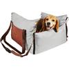 VEVOR Seggiolino da Auto per Cani Animali di Piccola Taglia 11 kg Grigio