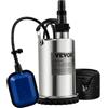 VEVOR Pompa Acque Nere Pompa Sommersa Elettrica da Drenaggio per Acqua Sporca 550W da Giardino Laghi Pozzo Elettropompa a Immersione per Drenaggio