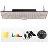 VEVOR Lampada LED da Coltivazione delle Piante 200W per Serra Interna a Spettro Completo 120-277V, Lampada a Spettro Completo per Serra Domestica Interna Telaio in Alluminio, Luce per Crescita Piante