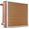 VEVOR Scambiatore di calore acqua-aria VEVOR, 18"x 20" con porte in rame a 3 file da 3/8", scambiatore di calore con alette in alluminio 242 per forni a legna per esterni, riscaldamento e raffreddamento residenziali e riscaldamento ad aria forzata