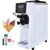 VEVOR Macchina per Gelato Morbido Commerciale, Resa 10 L/H, Macchina per Gelato Soft da Banco 900 W Monogusto, Tramoggia da 4 Litri Cilindro da 1,6 L, Pannello LCD Autopulente, Bar, Ristorante, Hotel