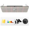 VEVOR Lampada LED da Coltivazione delle Piante 300W per Serra Interna a Spettro Completo 120-277V, Lampada a Spettro Completo per Serra Domestica Interna Telaio in Alluminio, Luce per Crescita Piante