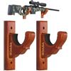 VEVOR VEVOE Supporto da Parete per Porta Pistole, Porta Pistole Orizzontale e Ganci per Fucili, Espositore da Parete per Pistola Singola, Porta Pistole con Imbottitura Morbida per Fucili