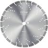 VEVOR Disco da taglio diamantato, Lama per troncatrice calcestruzzo 350 mm per lavori a secco o a umido, Disco a segmenti diamantati 10 mm Diametro foro centrale universale 1"/25,4 mm