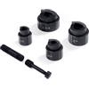 VEVOR Kit di Dadi Accessori di Punzonatrice Idraulica Perforazione 1,27-3,18cm