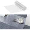 VEVOR Tappetino Protettivo per Animali Domestici 1097 x 380 mm PVC Antigraffio Tappeto Porta per Animali, Tappetino Antiscivolo Antigraffio, Tappo Antigraffio per Tappeti in plastica Facile Tagliare