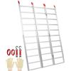 VEVOR Rampe in Alluminio, 1500 libbre, Rampa ripiegabile con cinghie di carico, Rampa di carico pieghevole per moto, trattore, ATV/UTV, camion, tosaerba, spazzaneve, 77"L x 54"W, 1 pezzo