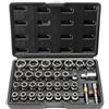 VEVOR Set di Estrattore per Viti Dadi 29 Pezzi 6mm/10mm/10,5mm/19mm, Strumenti per la Rimozione di Viti Danneggiate in Acciaio CR-MO con Valigetta per la Rimozione di Bulloni Danneggiati da Officina