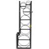 VEVOR Staffa per Bombole di Gas Refrigerante con Capacità, Rastrelliera per Bombola di Gas, Staffa per Bombola di Gas Refrigerante, Supporti per Bombole Gas 1x50 libbre 2x30 libbre 3 Cilindro Piccolo