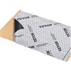 VEVOR Tappetino Fonoassorbente 1,3 mm Isolamento Acustico per Auto 4,8m² Materiale Fonoassorbente per Veicoli Gomma Butilica 248,9 x 398,8 mm, Tappetino Tagliabile Isolante Antirumore per Veicoli Auto