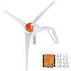 VEVOR Generatore Eolico da 500 W, Kit Turbina Eolica da 12 V, Generatore Eolico a 3 Pale con Controller MPPT, Direzione Sopravvento Regolabile e Velocità del Vento Iniziale di 2,5 m/s, per Esterno