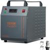 VEVOR Refrigeratore d'acqua industriale, CW-3000, sistema di raffreddamento aria acqua 80 W, capacità serbatoio dell'acqua di 12 litri, flusso massimo 12 l/min per macchina incisione laser