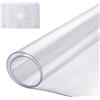 VEVOR Tovaglia per Tavolo Plastica Trasparente Rettangolare 356x610mm Comodino