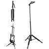 VEVOR Supporto per Chitarra Treppiede, Capacità di Carico di 15 kg Espositore da Pavimento Pieghevole per Chitarra, Altezza Regolabile da 900 a 1200 mm per Chitarra Acustica Elettrica Basso Classico