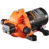 VEVOR Pompa a Membrana 12V, 1,8 GPM 6,81 L/min, Pompa per Acqua a 3 Camere 12 Volt CC con Pressostato Automatico 40-100 PSI Regolabile, 60 PSI, Porta MNPT per Camper Yacht Food Truck Camper Nautica