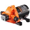 VEVOR Pompa a Membrana 12V, 3 GPM 11,36 L/min, Pompa per Acqua a 3 Camere 12 Volt CC con Pressostato Automatico 40-100 PSI Regolabile, 50 PSI, Porta MNPT per Camper Yacht Food Truck Camper Nautica