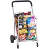 VEVOR Carrello della Spesa Pieghevole Carrello della Spesa Carrello della Spesa Ruote della Spesa 110 libbre