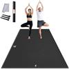 VEVOR Tappetino per Esercizi 3050 x 1830 mm Tappetino per Yoga ad Alta Densità Antiscivolo, Tappetino per Fitness Esercizi con Borsa e Tracolla, per Tutti Tipi di Yoga a Casa, Allenamento a Terra
