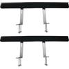 VEVOR Guida per Rimorchio a Pontoon in Acciaio, Roller Guide-on Pontoon a Forma di π da 48 Pollici su Tavole Imbottite in Moquette, Heavy-duty Roller Guide per Barca da Sci, Rimorchi per Barche a Vela