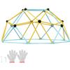 VEVOR Cupola da Arrampicata Geometrica per Bambini da 3 a 9 Anni, Cupola da Arrampicata 183cm, Supporta 600 libbre, Maniglia da Arrampicata, Montaggio Facile, Parco Giochi all'Aperto, Cortile