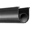 VEVOR Guarnizione per Porta del Garage 3 m Striscia di Guarnizione in Gomma Larghezza 10 cm 8 mm Estremità a T per Evitare la Penetrazione del Vento Pellicola Antipioggia per Porta Magazzino Fabbrica