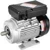 VEVOR Motore Elettrico 0,55KW 1400 Giri/min, CA 220~240V 4,5A, 80, Telaio B34, Motore Compressore d'Aria Monofase, Albero Chiavetta 19mm, Rotazione CW/CCW per Macchine Agricole Attrezzature Generali