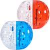 VEVOR Confezione da 2 Palline Gonfiabili Palline da 5FT/1,5 M per Adolescenti e Adulti, Palline a Bolle per Criceti Umani in PVC Spesso 0,8 mm per Giochi di Squadra all'aperto, Cortile, Parco