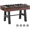 VEVOR Biliardino, Biliardino di Dimensioni Standard da 55 Pollici, Biliardino da Interno a grandezza naturale per Casa, Famiglia e Sala Giochi, Calcio con Set da Biliardino, Include 4 Palline