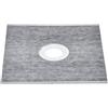 VEVOR Kit Cordolo Doccia, Kit Piatto Doccia 36"x36" con Scarico Centrale da 6,3", Kit di Installazione Doccia Leggero in EPS con 2 Panni Impermeabili, Bastoncini Pendenti