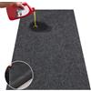 VEVOR Tappeto per Garage Officina Auto 2692,4x6705,6x2,4 mm Tappeto di Protezione per Auto Antiscivolo Impermeabile Neve Pioggia Fango Olio con Supporto in TPE Anti-Perdite, Facile da Pulire Tagliare