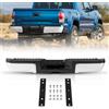 VEVOR Paraurti Posteriore con Gradino, Compatibile con Ford F250/Ford F350 Super Duty 2008-2016, Paraurti Posteriore di Ricambio, Paraurti Posteriore in Acciaio Cromato, con Luce Targa, per FO1103148