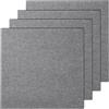 VEVOR Piastrelle per Moquette Stacca Incolla, Piastrelle per Moquette Autoadesive Quadrate 610 x 610 mm Piastrelle per Moquette Morbide Imbottite, per Camera da Letto Soggiorno Interni Esterni