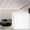 VEVOR Pannelli per Controsoffitto 503 x 503 mm Pannelli per Soffitto in Polistirolo 48 Pezzi, Pannelli per Soffitto in Plastica Adesivi, Rivestimento per Soffitto per Seminterrato, Decorazione di Casa