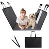 VEVOR Coprisedile Auto Cani Sedile Posteriore Impermeabile 600D 137x61 cm 181 kg