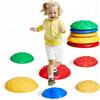 VEVOR Pietre di Equilibrio per Bambini 6 Pezzi, Pietre Saltanti a Forma di Tartaruga per Bambini, Fino a 100 kg Percorso a Ostacoli, Gioco Coordinazione, Giocattoli per Interni Esterni per Bambini
