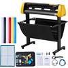 VEVOR Taglierina per Vinile, Plotter da Taglio con Alimentazione Carta Massima 870 mm Stampante per Schermo LCD per Taglio Automatico dei Contorni della Fotocamera con Forza Velocità Regolabili