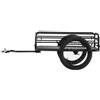 VEVOR Rimorchio da Carico Bici, Capacità Carico 125 kg Carrello per Carro da Bicicletta per Carichi Pesanti, Stoccaggio Compatto Pieghevole Sgancio Rapido, per Maggior Parte delle Ruote da Bicicletta