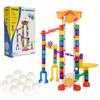 VEVOR Marble Run Set, 153 Pezzi con Ascensore Motorizzato, con 15 Biglie di Plastica, Labirinto di Biglie, Gioco Costruzione di Blocchi di Cervello, Pista Apprendimento Educativo STEM per Bambini