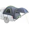 VEVOR Tenda per Camioncino per Tende da Campeggio 1524 a 1829 mm Tenda Impermeabile PU2000 mm per 2-3 Persone, Robusta Scocca per Camper, Tendalino Espandibile, Telo Antipioggia, Borsa Portaoggetti