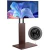 VEVOR Supporto TV PortaTV per Schermo da 812,8-1778 mm max. 45 kg Porta TV Rotazione Sinistra-Destra di ±15° Altezza Regolabile per Angolo di Camera da Letto Soggiorno max. 600 x 400 mm