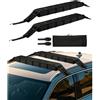 VEVOR Portapacchi Morbido da Tetto 838 mm Carico 80 kg per Kayak Canoa 2 Cinghie