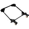VEVOR Kit di Base Mobile per Carico Pesante 295,5 kg, Supporto Universale con Rotelle Regolabile da 304x304 mm a 914x914 mm, Ruote Girevoli, Base per Attrezzature Lavorazione Legno Lavatrice
