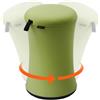 VEVOR Sedia Attiva Altezza Regolabile 49 a 63,5 cm Sgabello Flessibile Verde
