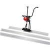 VEVOR Massetto in calcestruzzo a gas elettrico, 3370 mm 2445 mm 1830 mm, kit galleggiante con barra in alluminio con bordo dritto, 6500 giri/min